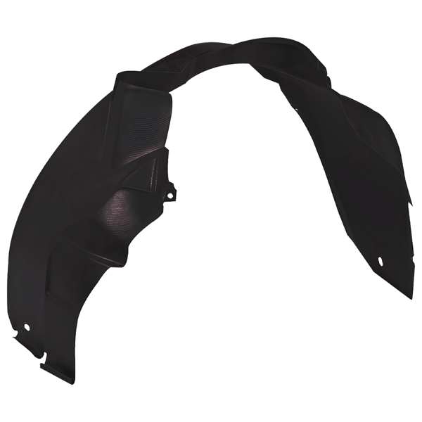 Plastic wheel housing